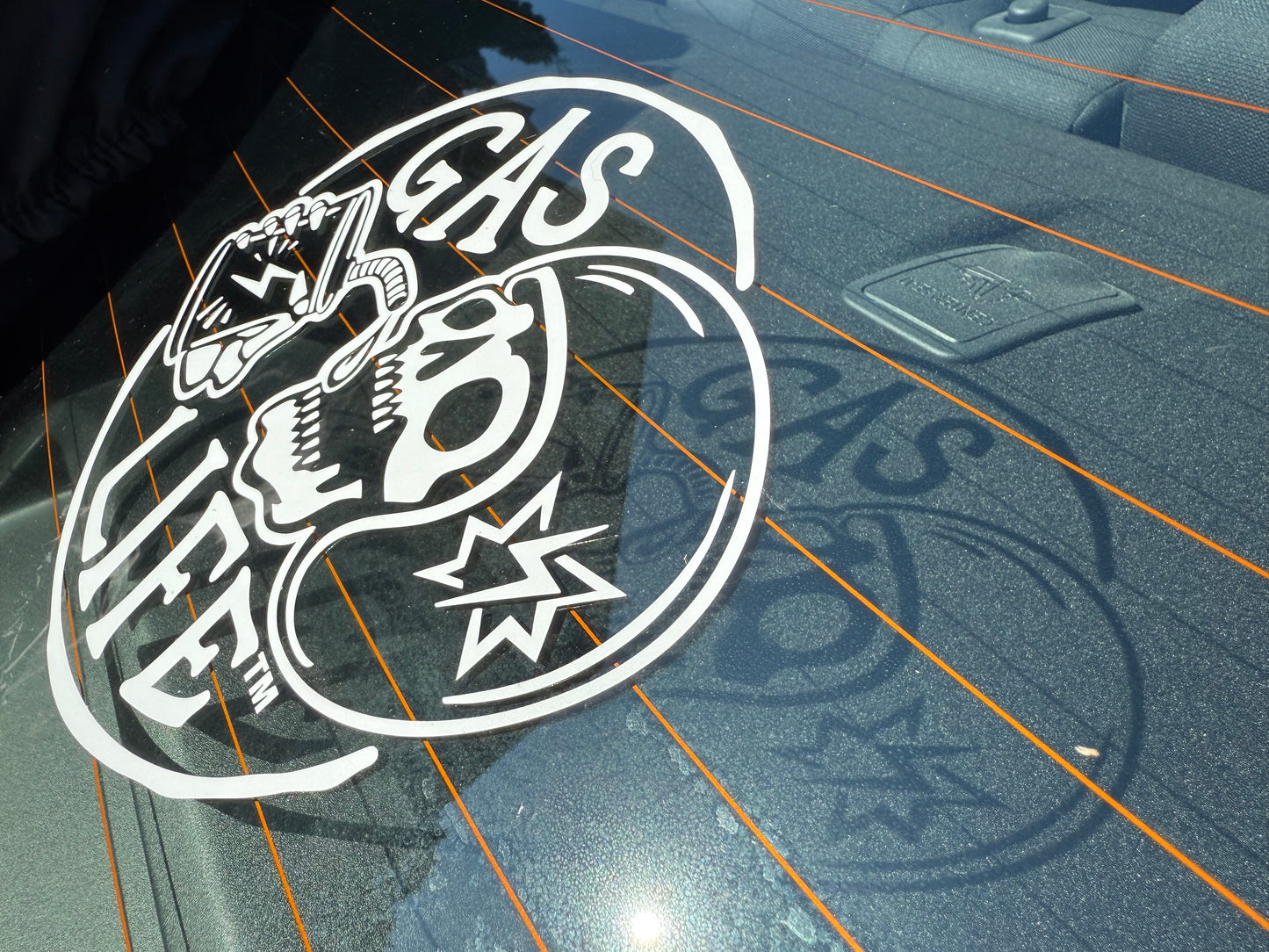 Gas Life® 8" Vinyl Transfer Sticker