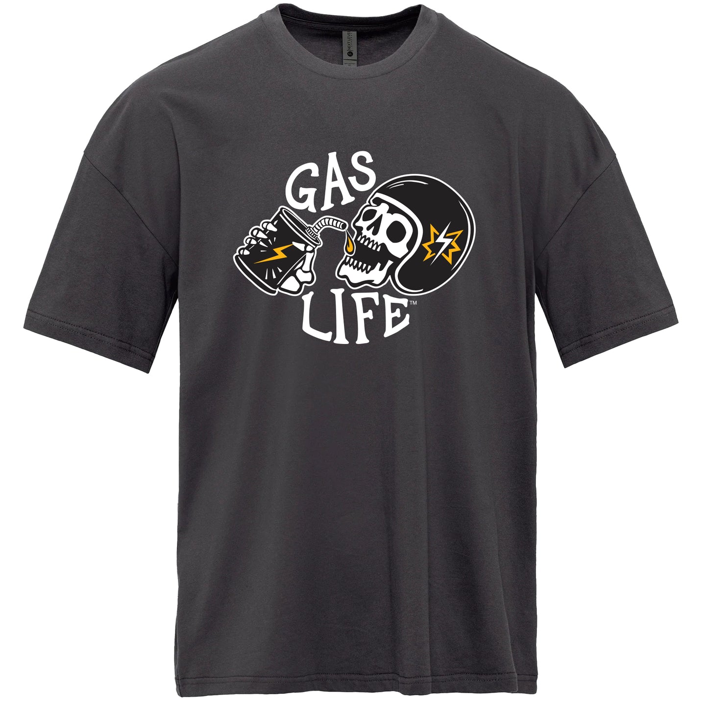 'Shop Time' T-Shirt - Graphite Black