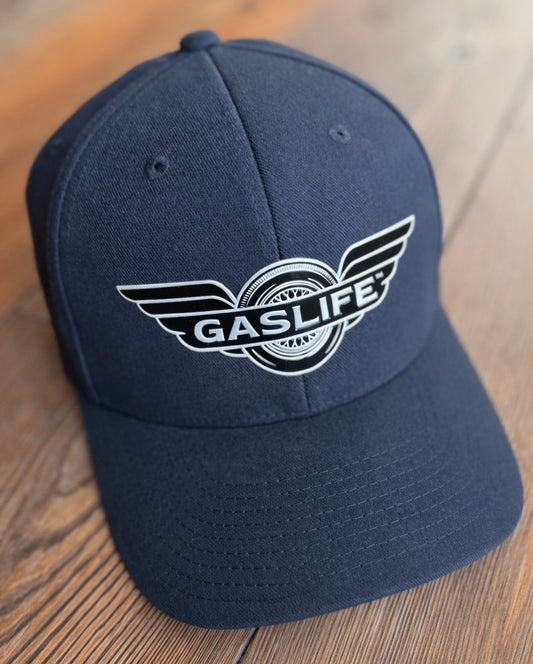 Gas Life® Winged Wheel Hat - Navy