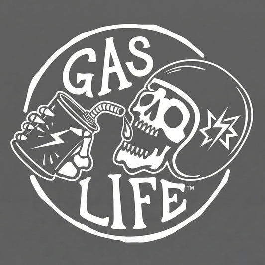Gas Life® 8" Vinyl Transfer Sticker