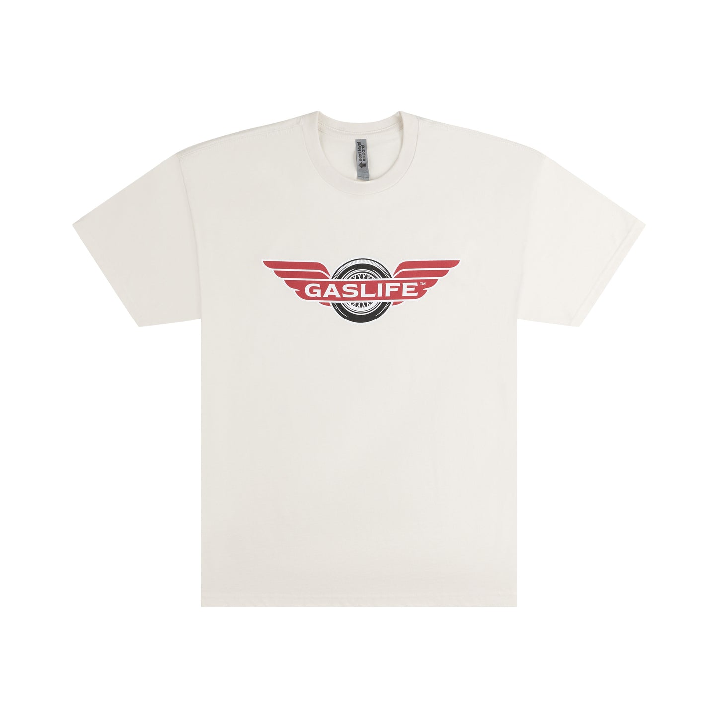 Gas Life® Winged Wheel T-Shirt - Bone