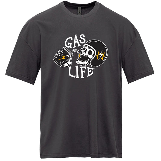 'Shop Time' T-Shirt - Graphite Black